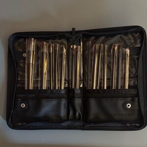 New Morphe Professional Brush Set of (14) With Zip Case